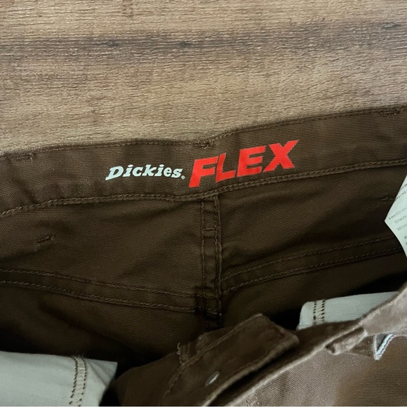 Dickies Men's Chocolate Straight Jeans - Picture 2 of 4